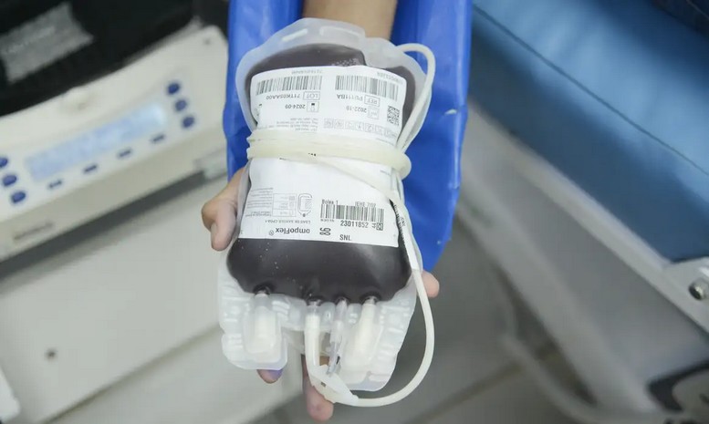 Estoque de sangue O negativo está crítico em hemocentro de Brasília